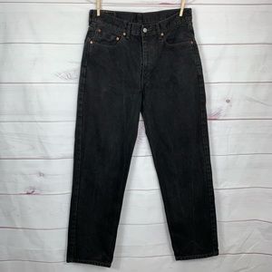 levi's 550 black jeans